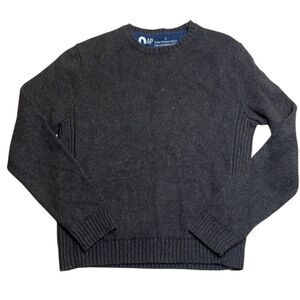 90s vintage Men’s Gap Brown Wool Knit Crewneck sweater Large